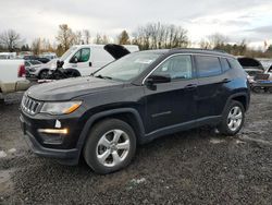 Jeep salvage cars for sale: 2018 Jeep Compass Latitude