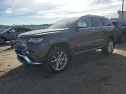 Jeep Grand Cherokee salvage cars for sale: 2016 Jeep Grand Cherokee Summit