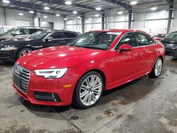 Audi salvage cars for sale: 2017 Audi A4 Premium Plus