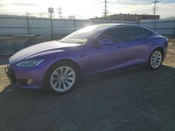 Tesla Model s salvage cars for sale: 2015 Tesla Model S 85D