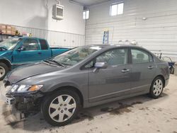 Honda Civic salvage cars for sale: 2009 Honda Civic LX