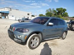 BMW x5 salvage cars for sale: 2008 BMW X5 4.8I