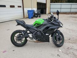 Kawasaki ex650 p salvage cars for sale: 2024 Kawasaki EX650 P