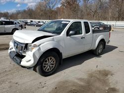 Salvage cars for sale from Copart Ellwood City, PA: 2018 Nissan Frontier SV