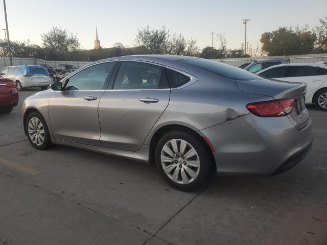 2015 Chrysler 200 LX