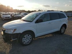 Dodge Journey salvage cars for sale: 2018 Dodge Journey SE