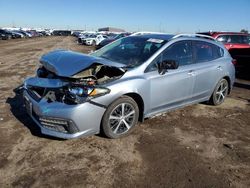 Subaru salvage cars for sale: 2020 Subaru Impreza Premium