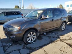 Mitsubishi salvage cars for sale: 2011 Mitsubishi Outlander GT