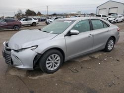 Toyota Camry salvage cars for sale: 2017 Toyota Camry LE