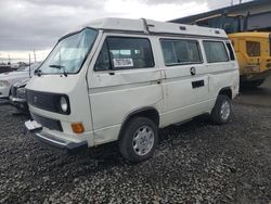 Volkswagen Vanagon Campmobile salvage cars for sale: 1986 Volkswagen Vanagon Campmobile