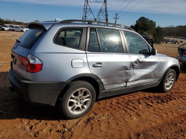 2004 BMW X3 2.5I