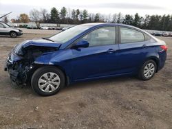 Hyundai Accent salvage cars for sale: 2016 Hyundai Accent SE