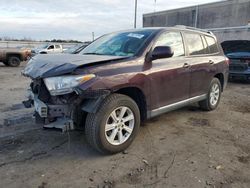 Toyota Highlander salvage cars for sale: 2012 Toyota Highlander Base