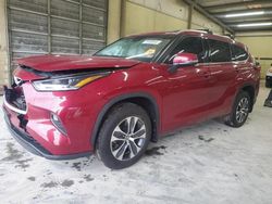 Toyota Highlander salvage cars for sale: 2021 Toyota Highlander XLE