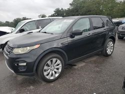 Land Rover Discovery salvage cars for sale: 2016 Land Rover Discovery Sport HSE Luxury