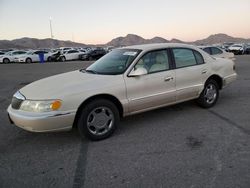 Lincoln Continental salvage cars for sale: 2000 Lincoln Continental