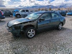 Honda Accord salvage cars for sale: 2004 Honda Accord EX