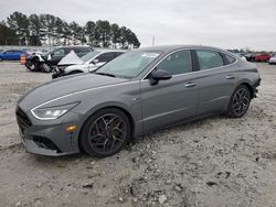 Hyundai salvage cars for sale: 2021 Hyundai Sonata N Line