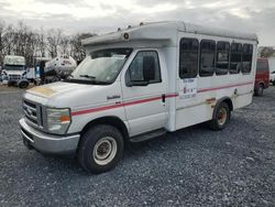 Salvage cars for sale from Copart Grantville, PA: 2009 Ford Econoline E350 Super Duty Cutaway Van