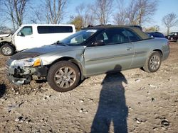 Chrysler Sebring salvage cars for sale: 2004 Chrysler Sebring Limited