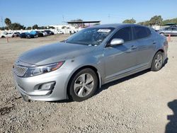 Vehiculos salvage en venta de Copart San Diego, CA: 2016 KIA Optima Hybrid