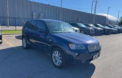 BMW x3 salvage cars for sale: 2013 BMW X3 XDRIVE28I