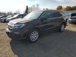 Honda Pilot salvage cars for sale: 2021 Honda Pilot LX