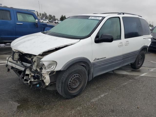 2003 Pontiac Montana Economy