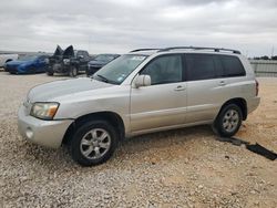 Toyota Highlander salvage cars for sale: 2004 Toyota Highlander Base