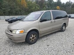 Oldsmobile Silhouette Luxury salvage cars for sale: 2000 Oldsmobile Silhouette Luxury