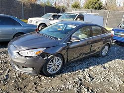 Ford Focus salvage cars for sale: 2016 Ford Focus Titanium