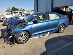 Volkswagen salvage cars for sale: 2017 Volkswagen Jetta S