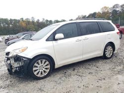 Toyota Sienna xle salvage cars for sale: 2012 Toyota Sienna XLE