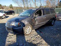 Chrysler Town & Country Limited pl salvage cars for sale: 2015 Chrysler Town & Country Limited Platinum