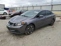 Honda Civic salvage cars for sale: 2014 Honda Civic EX