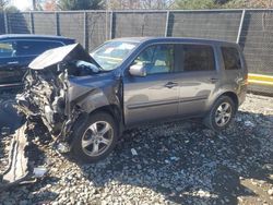 Vehiculos salvage en venta de Copart Waldorf, MD: 2015 Honda Pilot EX