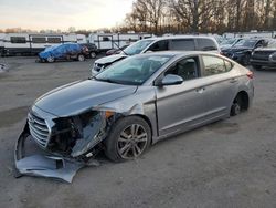 Salvage cars for sale from Copart Glassboro, NJ: 2017 Hyundai Elantra SE