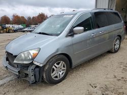 Honda Odyssey ex salvage cars for sale: 2007 Honda Odyssey EX