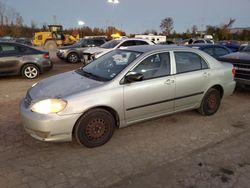 Toyota salvage cars for sale: 2003 Toyota Corolla CE