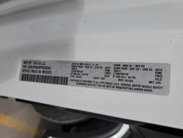 2023 Dodge RAM Promaster 1500 1500 Standard