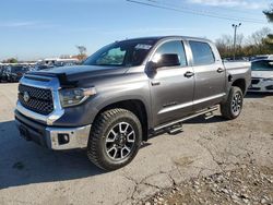 Toyota Tundra salvage cars for sale: 2019 Toyota Tundra Crewmax SR5