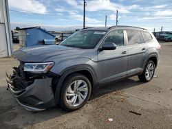 Salvage cars for sale from Copart Nampa, ID: 2021 Volkswagen Atlas SE