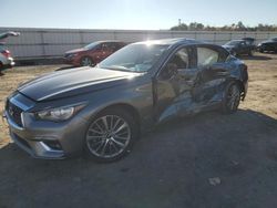 Infiniti salvage cars for sale: 2018 Infiniti Q50 Luxe