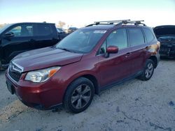 Subaru Forester salvage cars for sale: 2015 Subaru Forester 2.5I Limited