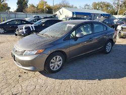 Honda salvage cars for sale: 2012 Honda Civic LX