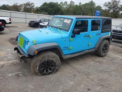 Jeep salvage cars for sale: 2018 Jeep Wrangler Unlimited Sport