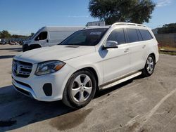 Mercedes-Benz gls-Class salvage cars for sale: 2017 Mercedes-Benz GLS 450 4matic