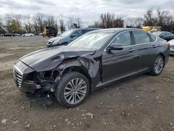 Genesis salvage cars for sale: 2017 Genesis G80 Base