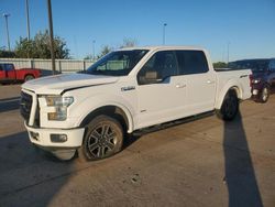 Salvage cars for sale from Copart Oklahoma City, OK: 2015 Ford F150 Supercrew