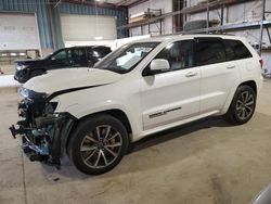 Jeep Grand Cherokee salvage cars for sale: 2018 Jeep Grand Cherokee Trackhawk